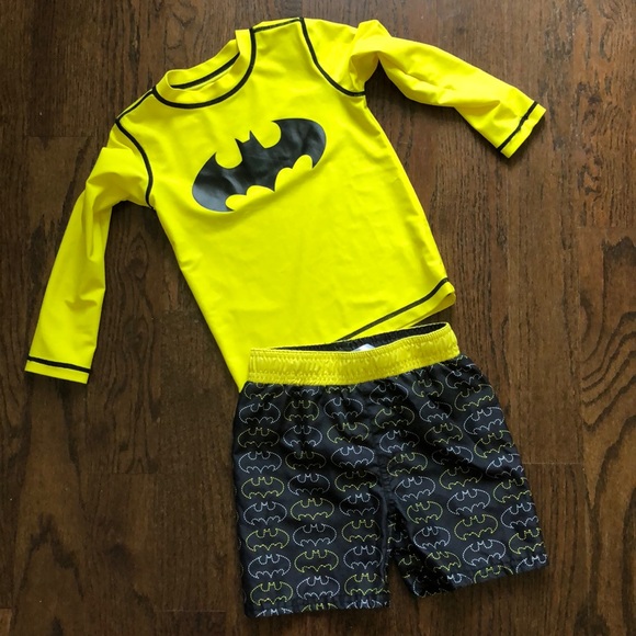 Other - Batman Bathing Suit and Rashguard